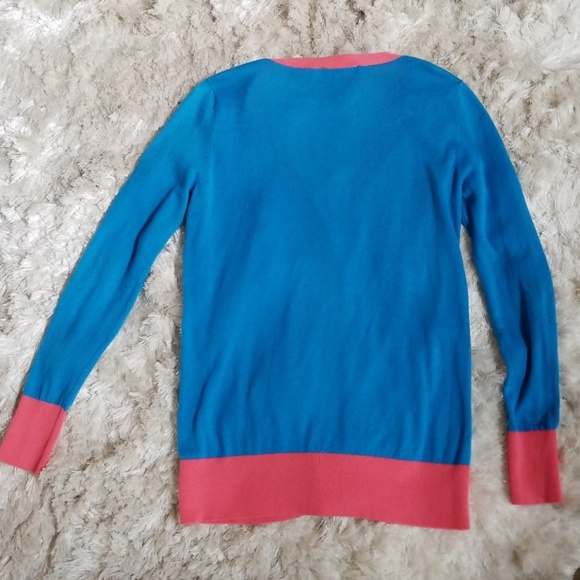 Prabal Gurung blue and pink cardigan - Picture 3 of 3
